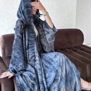 عباية نسائية فضفاضة بأكمام كاملة عبايات مفتوحة من الأمام قفطان تركي فساتين ماكسي عربية في الشرق الأوسط جلباب بدون حجاب